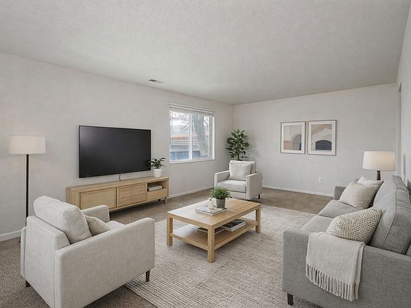 H Street Apartments Living Room