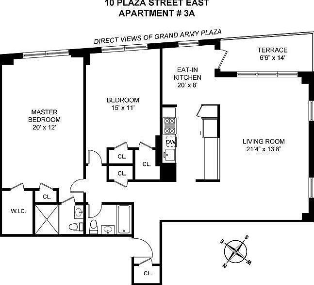 2nd image of 10 Plaza St E APT 3A