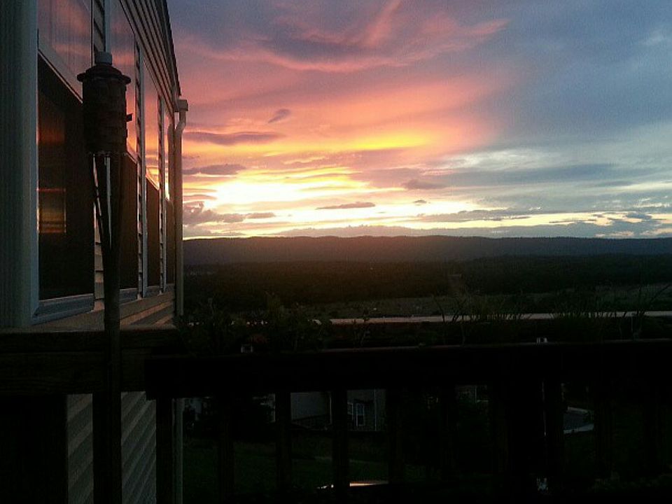 Sunset from Rear Deck