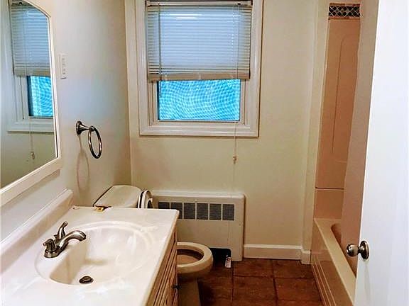 First floor full bath.