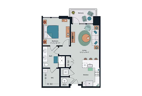 Floor plan A6