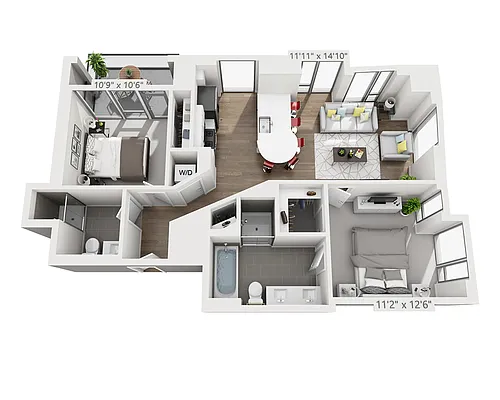 Floor plan B2B