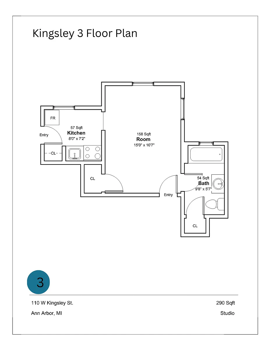 Building Photo - 110 W Kingsley St #3