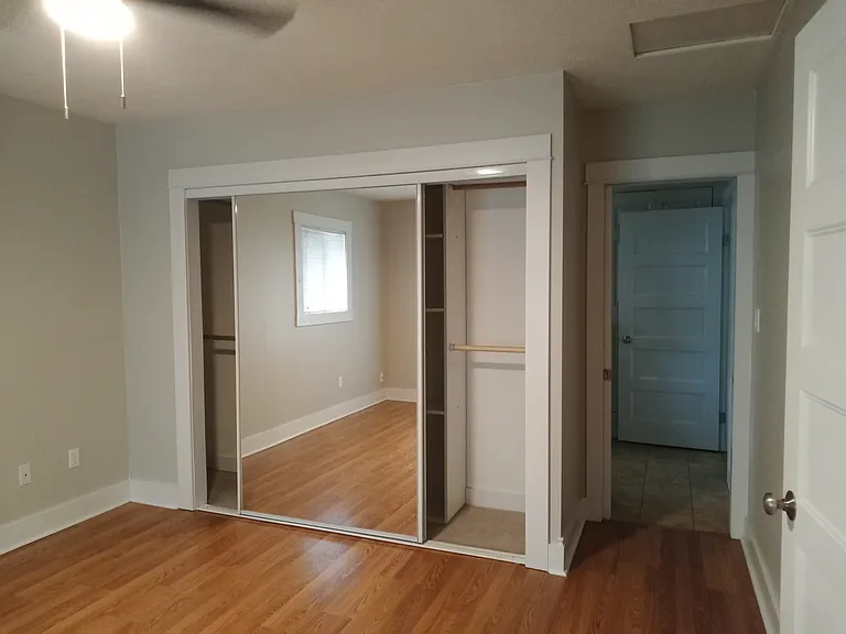 Primary bedroom with huge closet