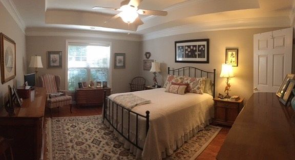 Trey ceiling master retreat!