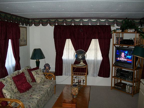 furnished living room