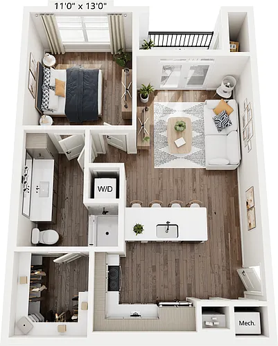 Floor plan A1