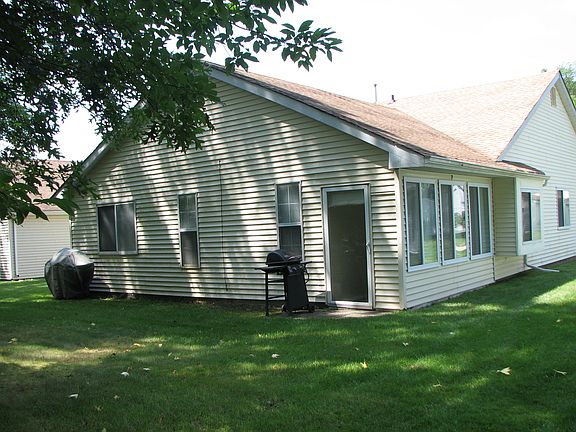 Rear entrance to sunroom