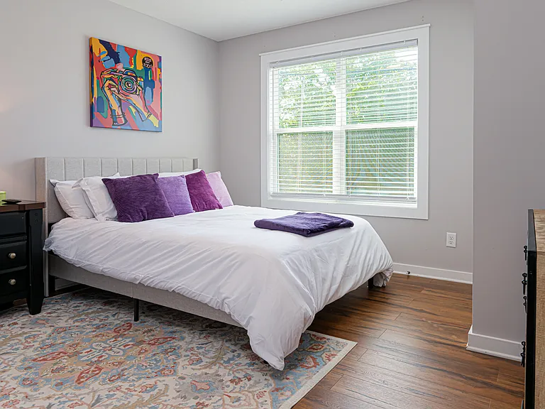 Secondary Bedroom With Cocoon Memory Foam Mattress By Sealey