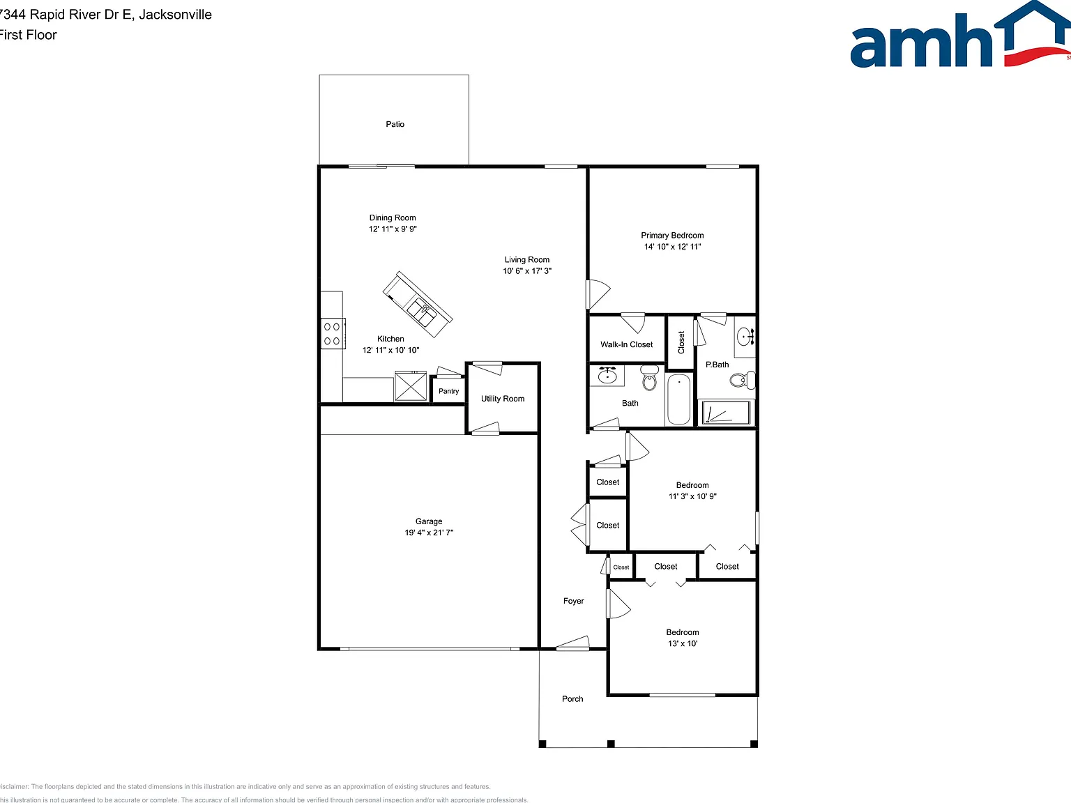 3 bed, 2.0 bath, 1438 sqft, $1,860 — Photo 2