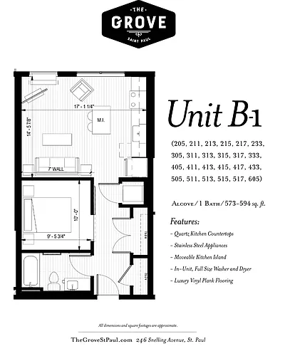 Floor plan B-1