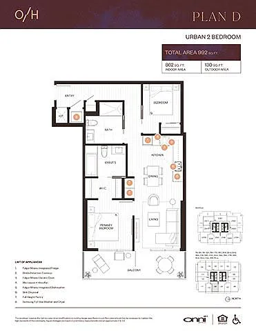 Floor plan Plan D