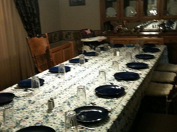 Large dining room