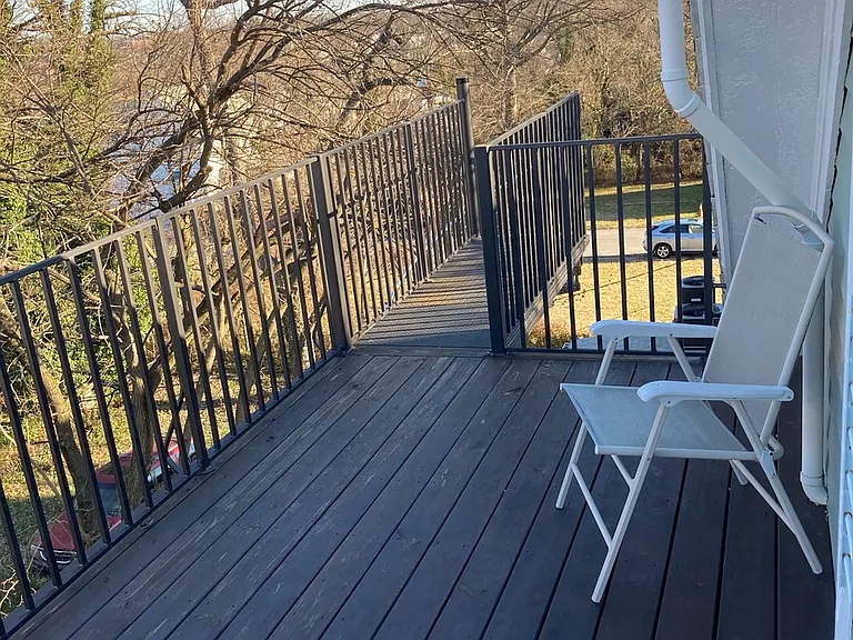 private 3rd floor deck
