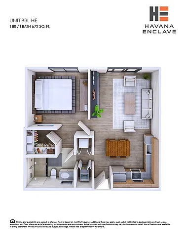Floor plan B3L-HE