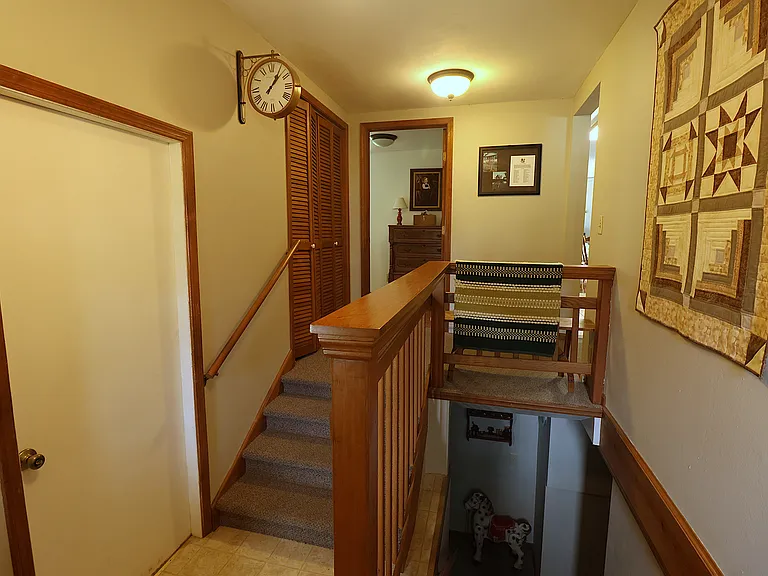 Entrance - garage door access shown on left