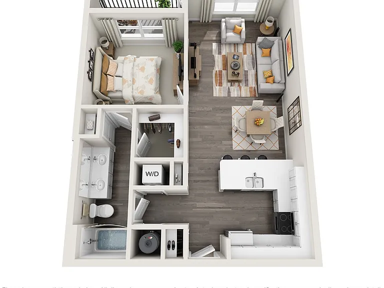 One Riverwalk A3 Floor Plan One Riverwalk A3 Floor Plan