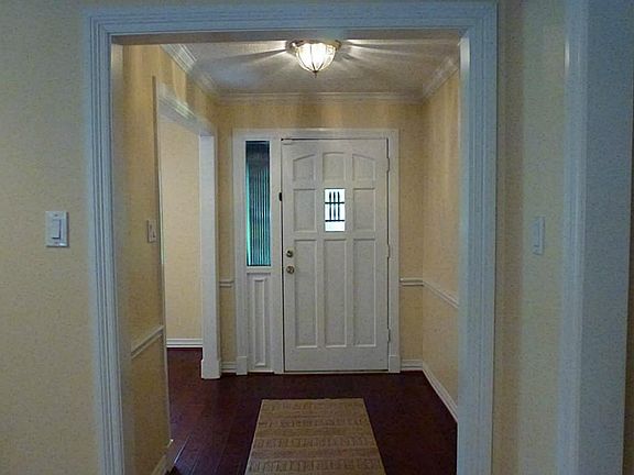 Bright and welcoming front door -