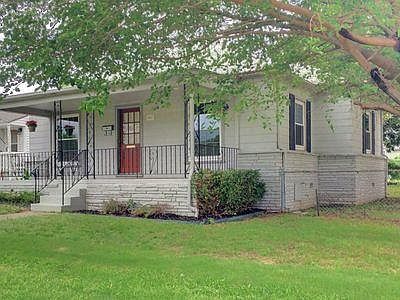 Front of home and yard