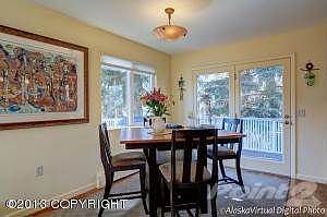 dining area with natural light