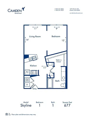 Floor plan Skyline