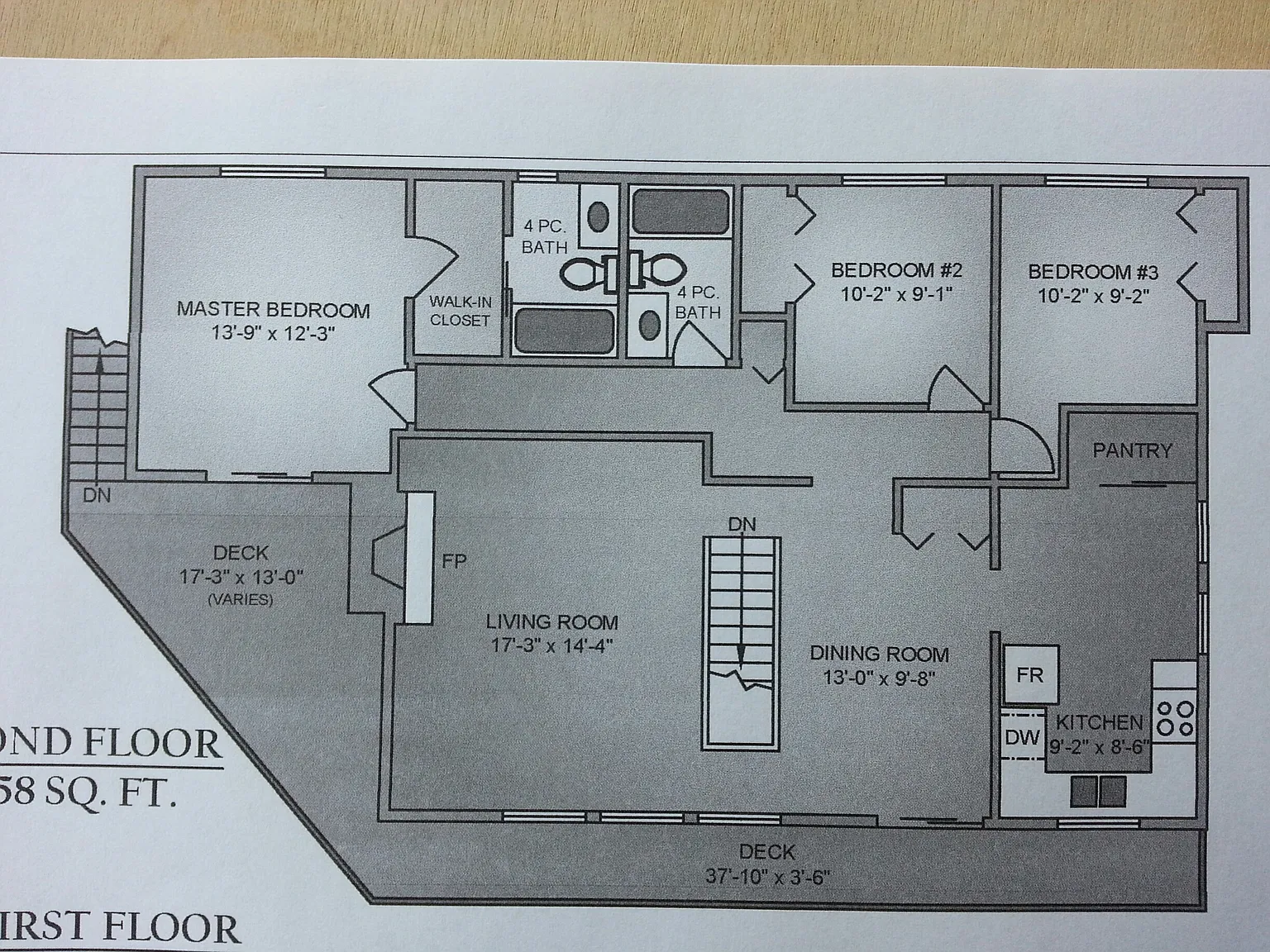 3 bed, 1100 sqft, $3,300 — Photo 2