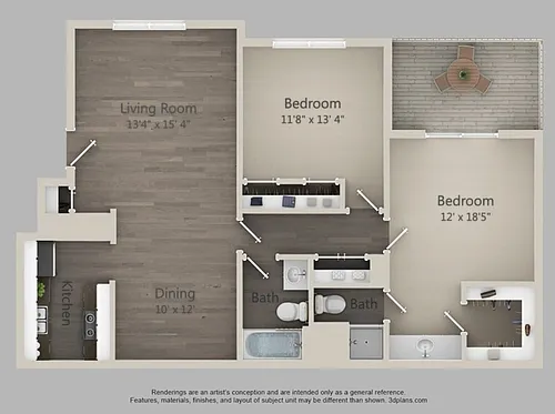 Floor plan B1