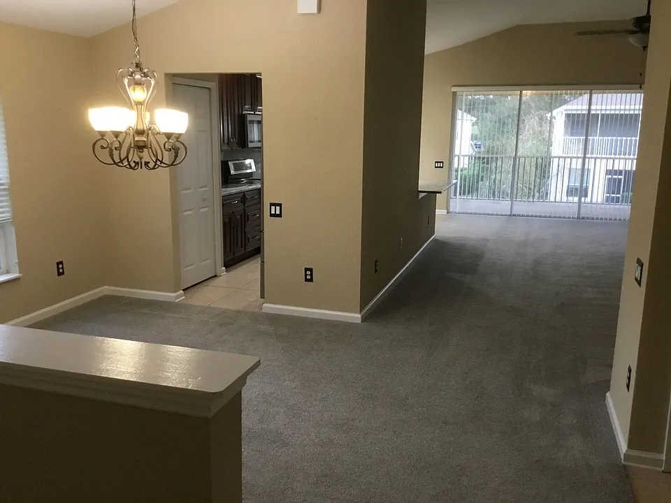 Dining area from top of stairs