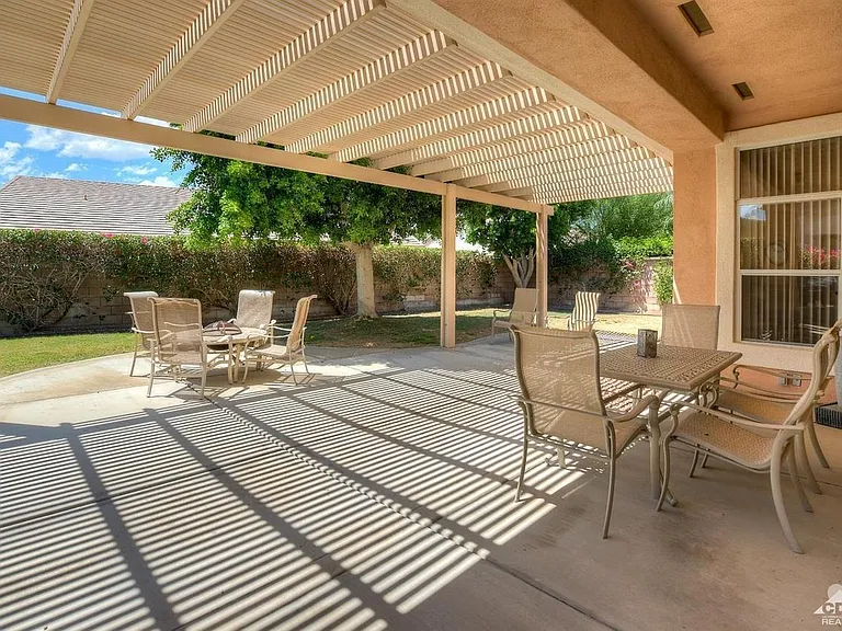 Back patio