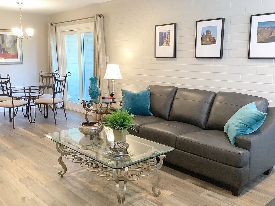 Spacious living room area