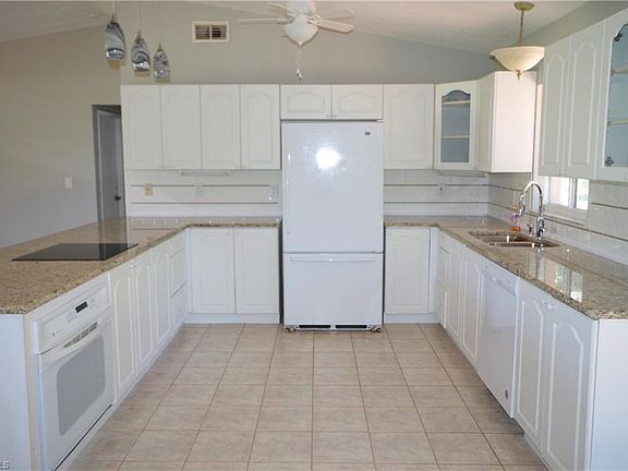 New granite countertops and cabinets