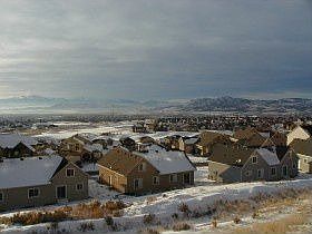 Great view from back deck