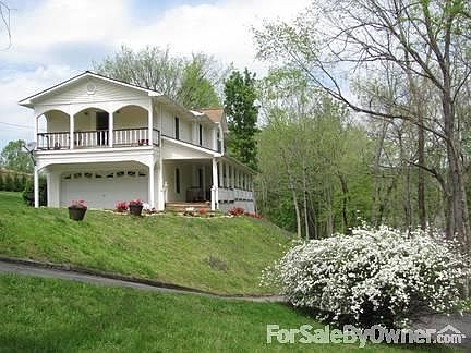 View from lower driveway