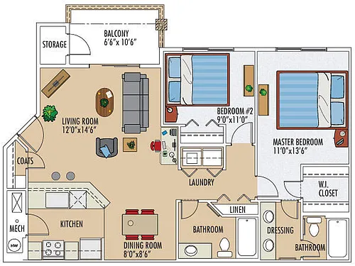 Floor plan Colorado