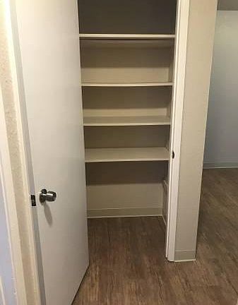 Hall closet