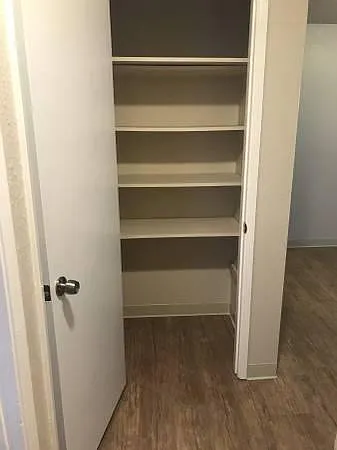 Hall closet