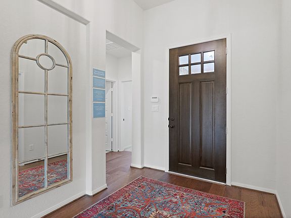 Welcoming entry way
