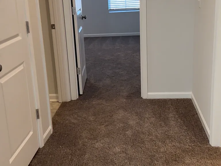 Upstairs hallway/washroom/bathroom #2 and master bedroom entryway