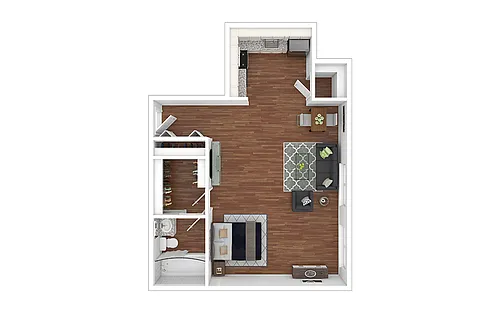 Floor plan Broad - Renovated