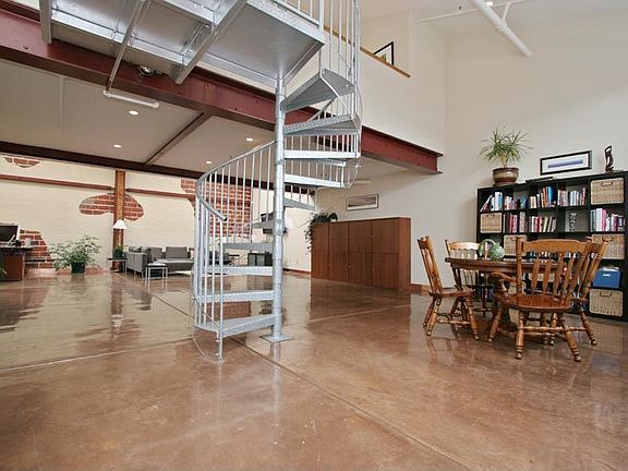 The Kitchen Opens to the Dining and Living Area