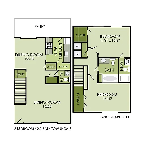Floor plan The Chesapeake