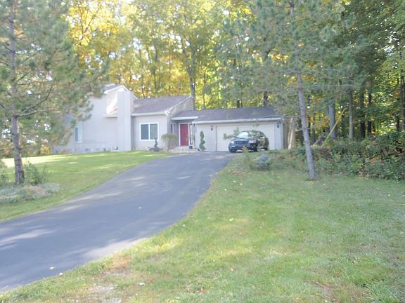 Front of the house from the road (Summer)