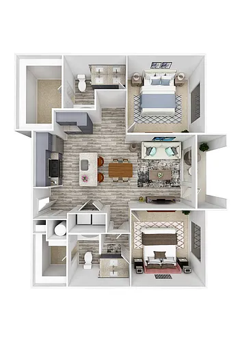 Floor plan B2