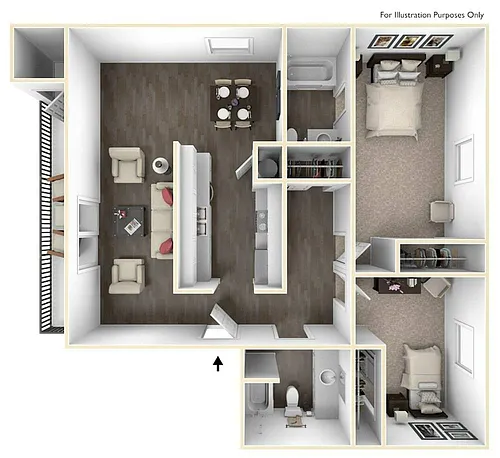 Floor plan B3R
