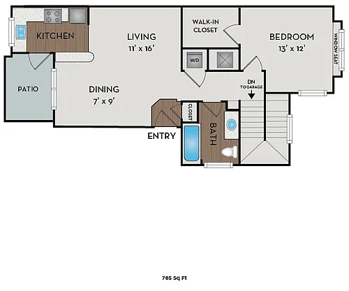 Floor plan Sleigh