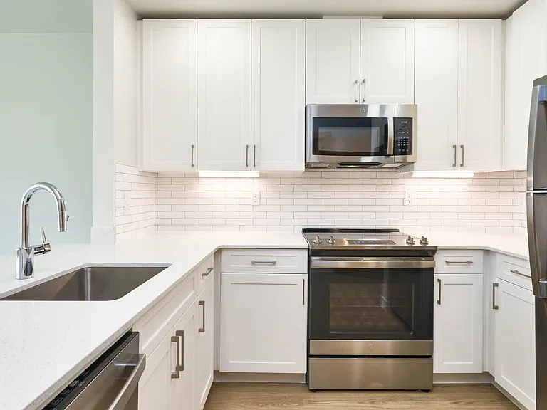 Kitchen with Stainless Steel Appliances