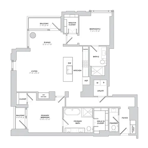 Floor plan B5 2X25