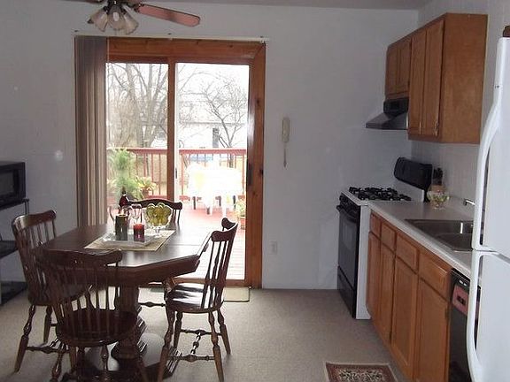 Large kitchen that walk out to huge deck in fenced back yard, and pantry