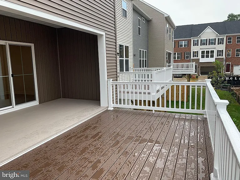 Covered porch and open deck