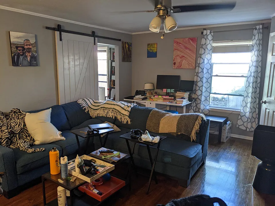 Space to show living area. Window out to your patio.